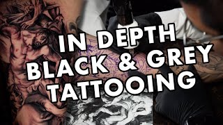 How To Tattoo Black and Grey Realism