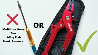 Hook Removal Tool For Fishing - Fish Hook Remover or Fishing Pliers For Your Fishing Trip [4K]
