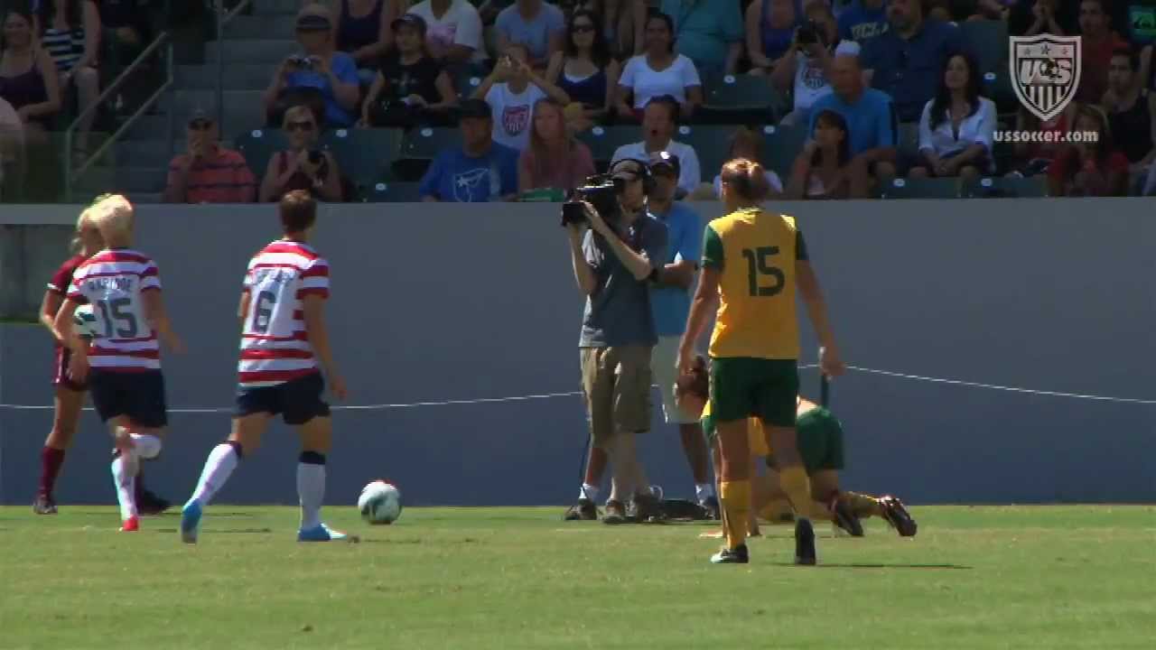 WNT vs. Australia: Field Level Highlights - Sept. 16, 2012 - YouTube