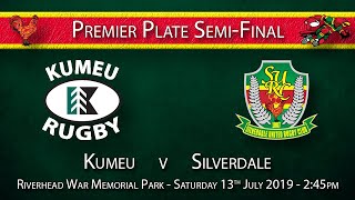 Plate Semi-Final: Kumeu 33 v 26 Silverdale - 13/07/2019