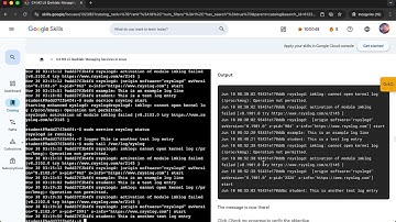 C4 M2 L5 Qwiklab: Managing Services in Linux