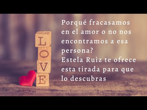 TIRADA DE TAROT del ❤️ AMOR ❤️ Interactiva