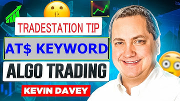 Algo Trading Tradestation Tip - At$ Keyword