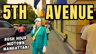 What FIFTH AVENUE is REALLY Like After 5pm! | Exploring Midtown Manhattan