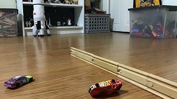 2019 Geico 500 Kyle Larson Talladega Flip Stop Motion Reenactment (Stop Watching This)