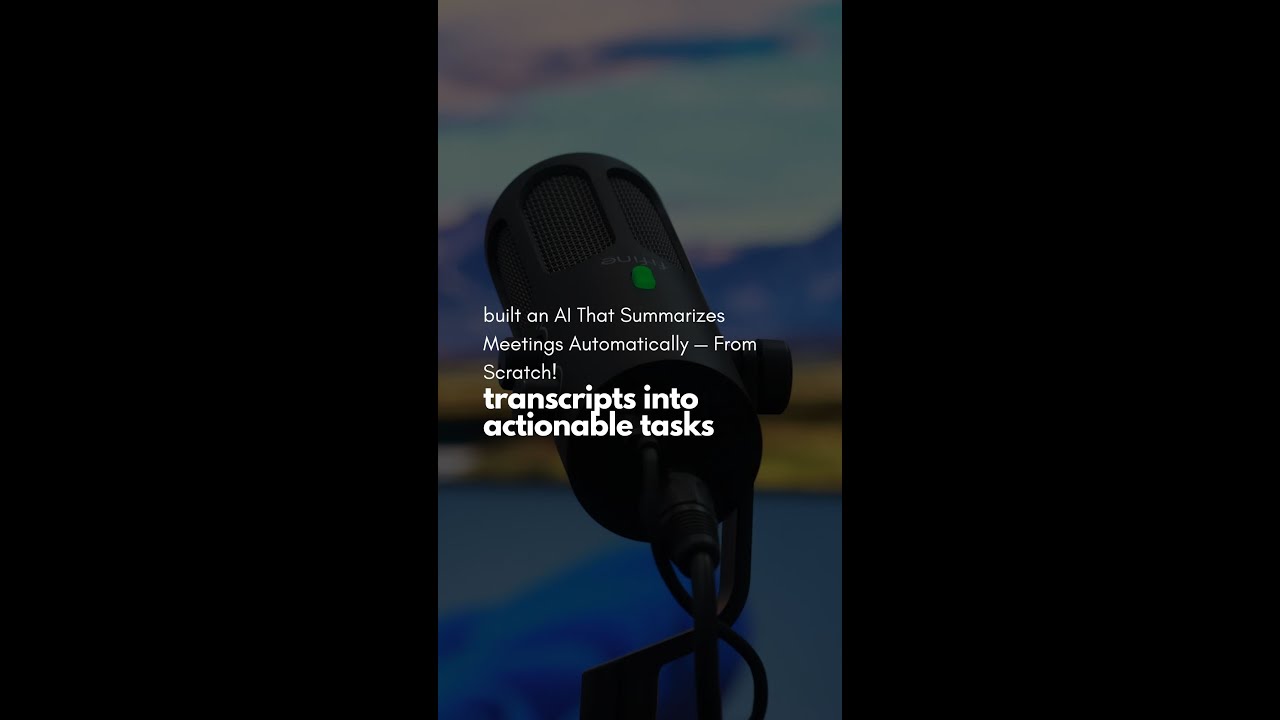 AI Summarizes Meetings: Create Yours Now with Google's Opal! #shorts