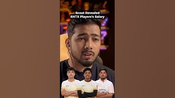 Scout Reveals RNTX BGMI Players’s Salary | Team Xspark #scout #rntx #teamxspark