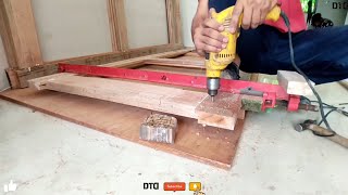 How it's made wooden Net door