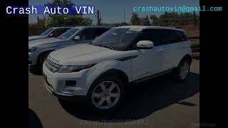 salvp2bg0dh809392 Land Rover 2013 Rangerover Rangerover Pure Plus 2013