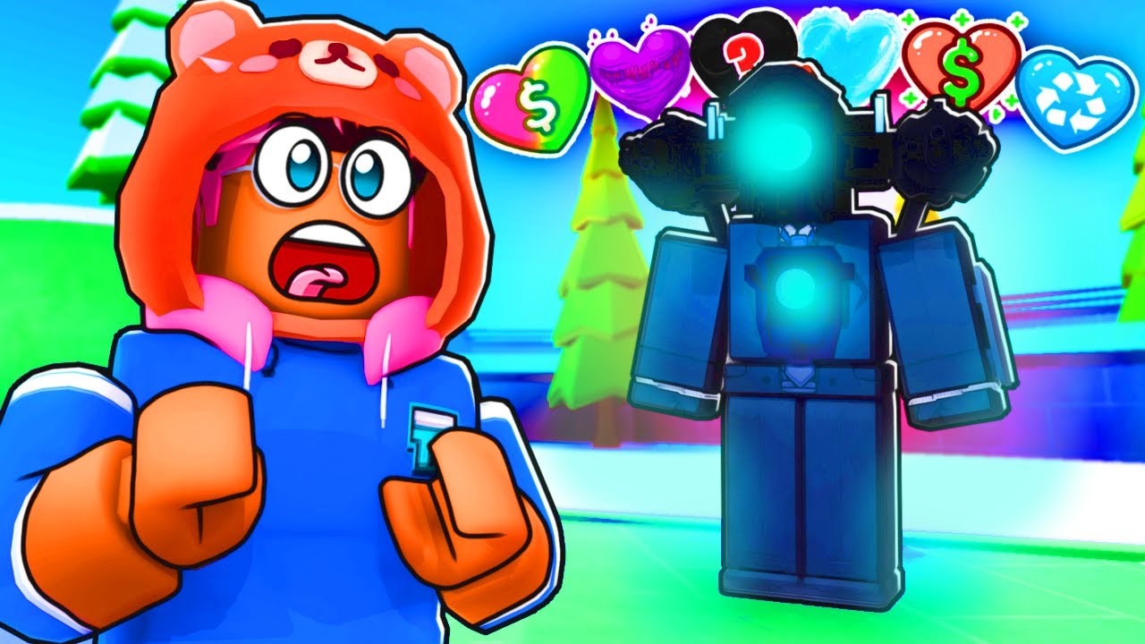 Toilet Tower Defense, But I Use CUSTOM HEARTS!