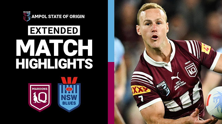 2024 State of Origin Highlights | Blues v Maroons | Game 3 | Extended