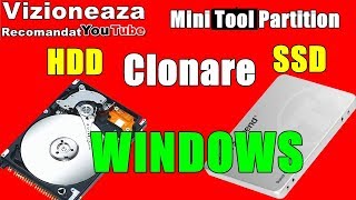 Clonarea Windows (HDD, SSD) Si Mutarea Pe Un Disk Nou - YouTube