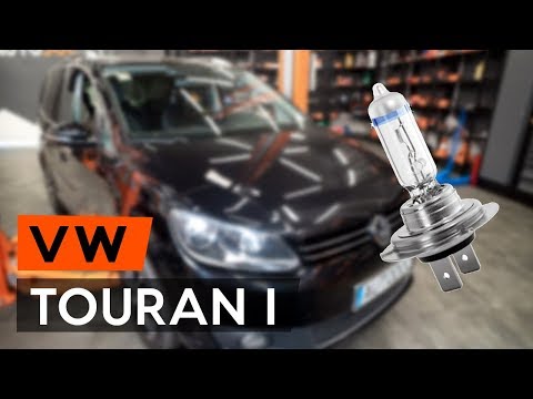 How to change a headlight bulb on a VW TOURAN 1T3 [TUTORIAL AUTODOC] – problem-solving