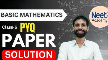 Class-6 BASIC MATHEMATICS  NEET ACADEMY JAIPUR || PHYSICS INSTITUTE JAIPUR ||