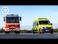 TRACK BATTLE: Fire Engine vs Ambulance vs Police Van | Top Gear: Series 28