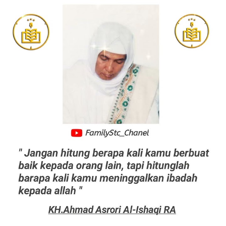 Status WhatsApp KH.Ahmad Asrori Al-Ishaqi RA (Al-Khidmah)