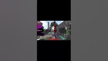 killing a team of hackers in hypixel skywars #shorts