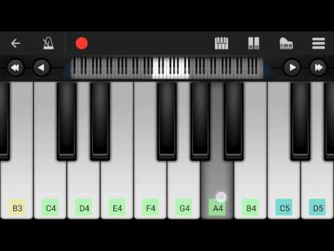 Aye Watan Tere Liye Mobile Perfect Piano Tutorial