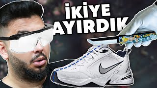 Nike Ayakkabıyı Bıçakla Ortadan İkiye Böldüm 🔪