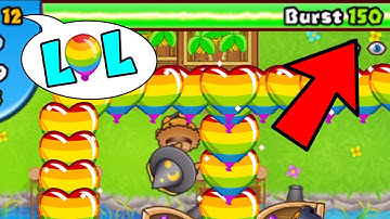 this glitch in bloons td battles makes you invincible...