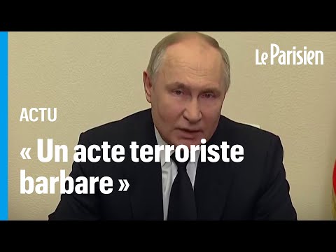 Attentat de Moscou : Poutine assure que les assaillants tentaient de fuir « vers l'Ukraine »