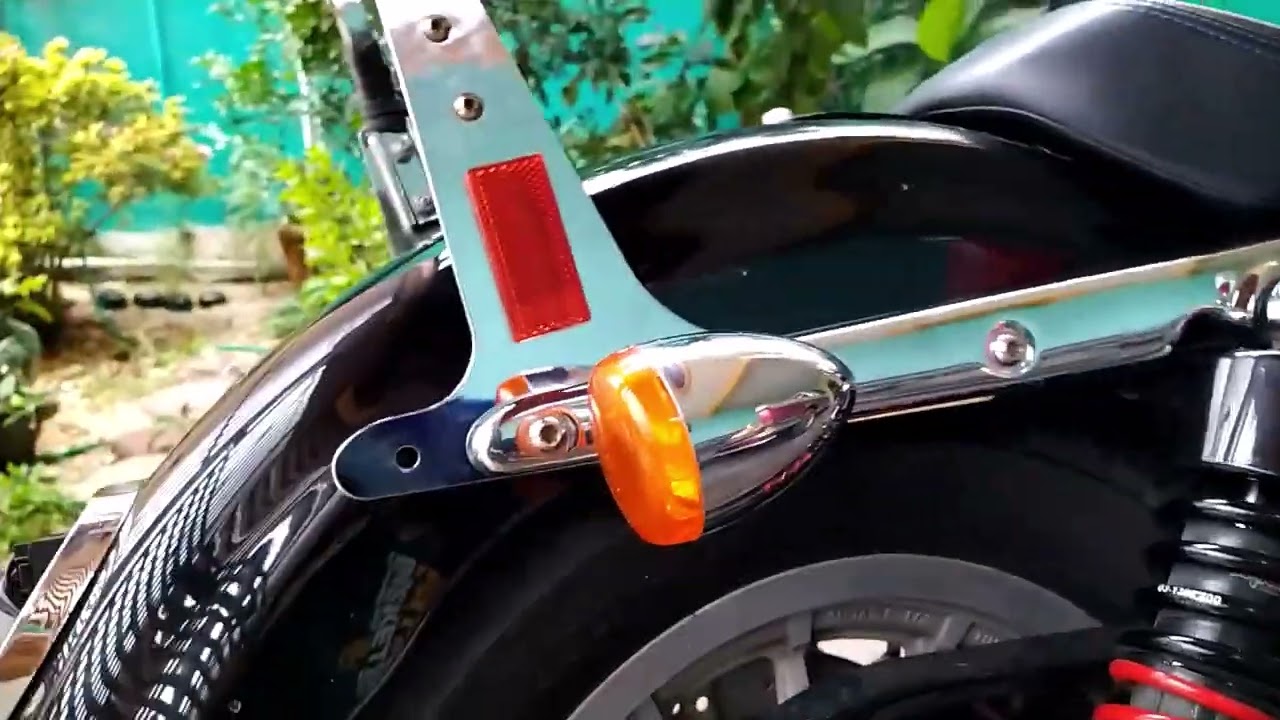 Asiento para pasajero en una Sportster 2004