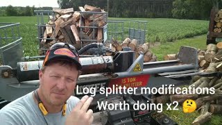 Problems with hydraulic log splitters & Modifications 🤔 (part 1)