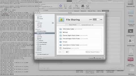 Setting Up File Sharing Services in Lion Server
