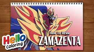 zamazenta and zamazenta (pokemon) drawn by nigiri_(ngr24)