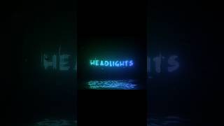 Headlights — Alan Walker × Alok | lyrics | aesthetic 💌