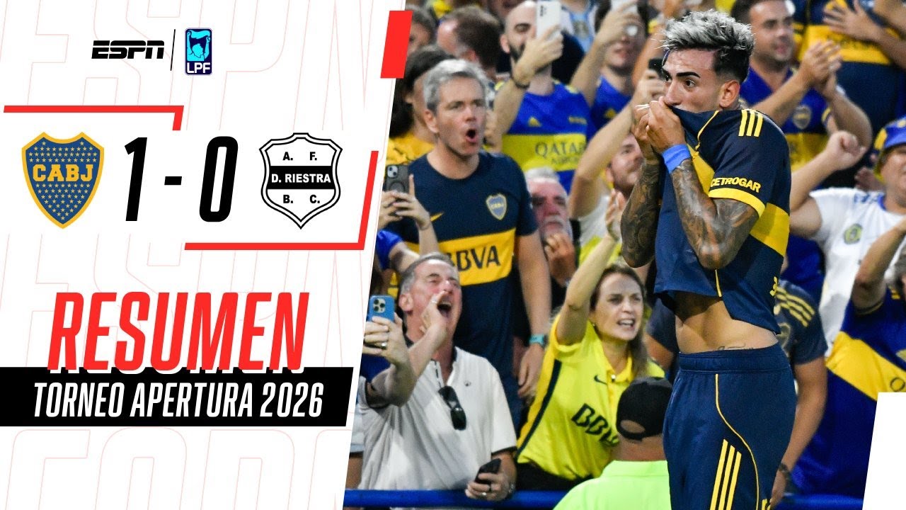 EL XENEIZE DEBUTÓ CON TRIUNFO ANTE EL MALEVO EN LA BOMBONERA | Boca 1-0 Dep. Riestra | RESUMEN