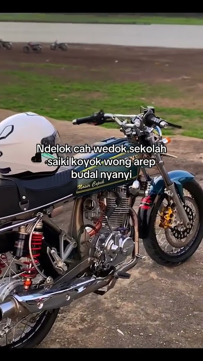 sekolah opo arep nyanyi to | story wa anak motor cb herex #repost