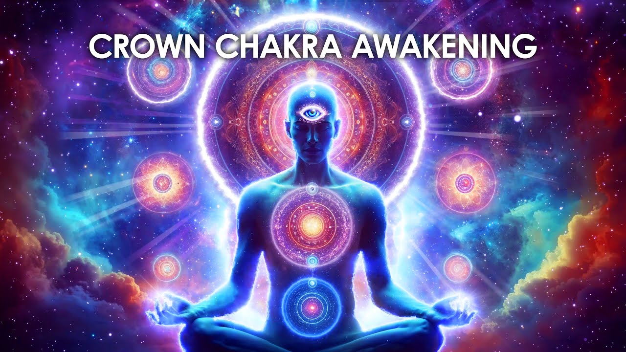 Pineal Gland Activation | CROWN CHAKRA AWAKENING | Open Third Eye ...