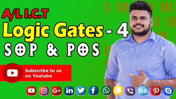 A/L ICT | SOP and POS | Products of Sums & Sum of Products  ගුණිතයන්ගේ එකතුව හා එකතුවන්ගේ ගුණිතය