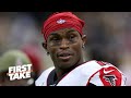 Reacting to Julio Jones saying 'I'm outta here' | First Take