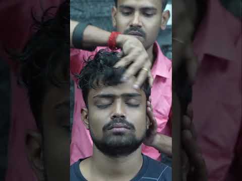 Deepest Relaxation ASMR: Forehead & Ear Massage For Stress Relief #shorts