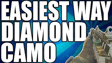 EASIEST Way to get DIAMOND CAMO! Black Ops 2 Tips and Tricks - Fastest Way