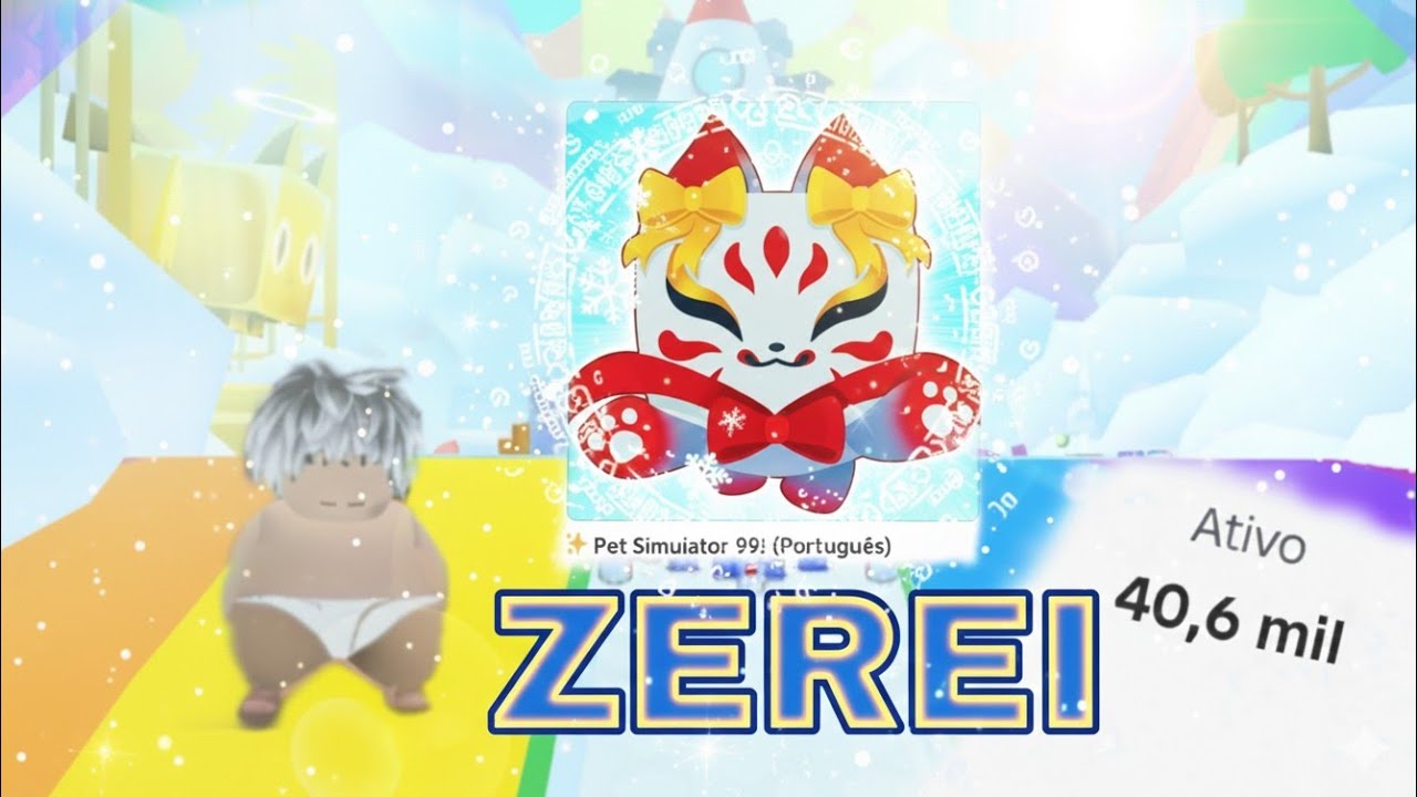 ZEREI ESSE SIMULATOR DE PET EM APENAS UM VIDEO - ROBLOX 