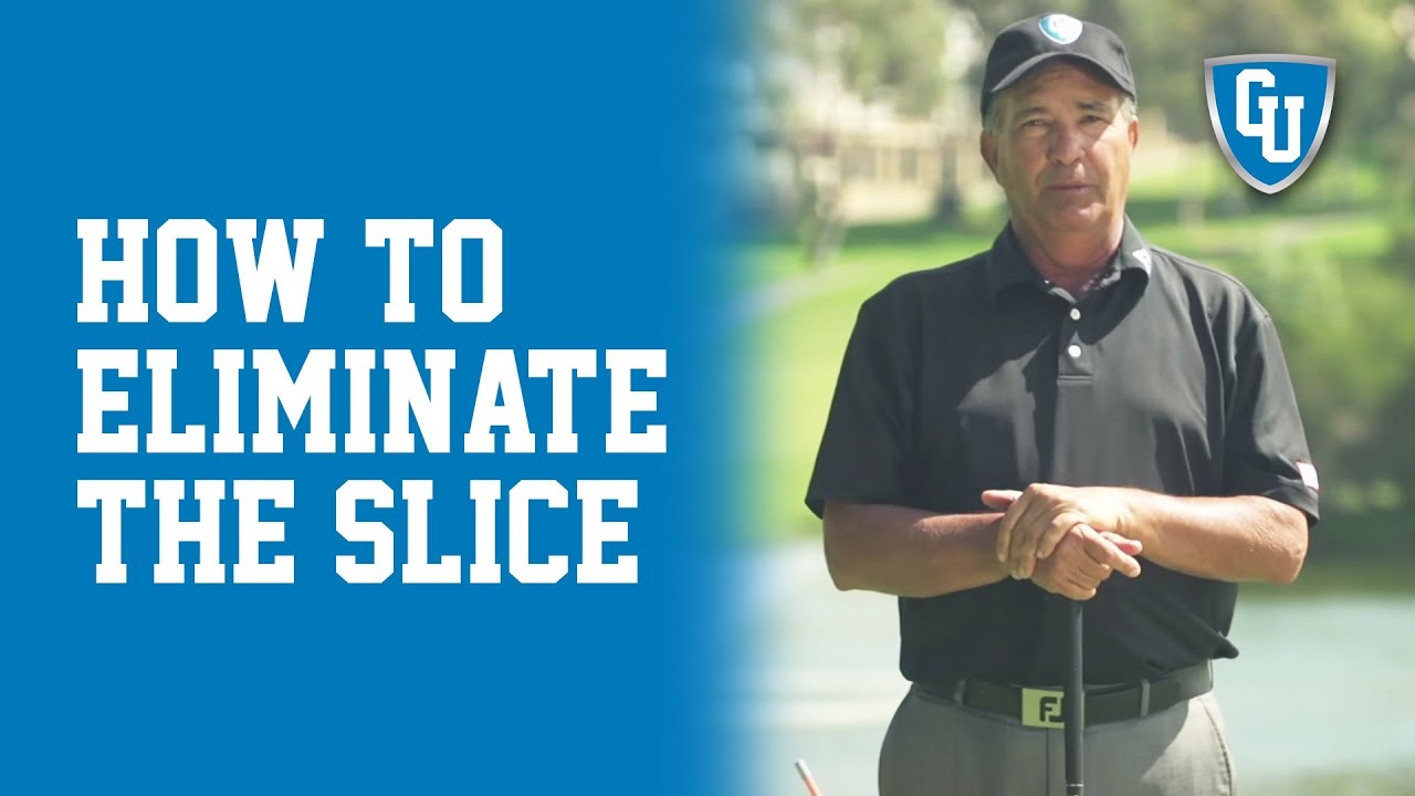 How To Eliminate the Slice Golf Lesson - YouTube