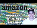 Amazon coding interview question  number of distinct islands