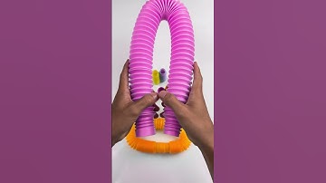 Creating ASMR Relaxation Rainbow POP-ODD  #diy #satisfyingvideos #relaxing #oddasmr #poptubesounds