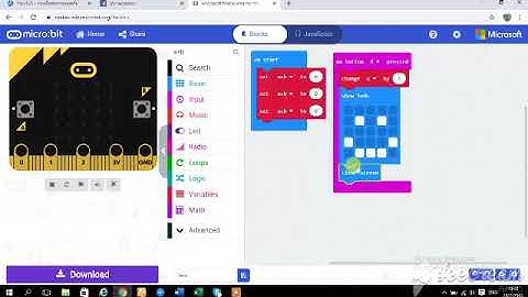 การนับ score (เป่ายิงฉุบ) By Microbit