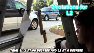 AP Physics 1 Double Pendulum Project