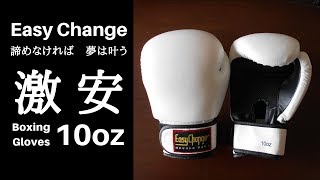 激安ボクシンググローブ02 EasyChange PUレザー製 10oz.