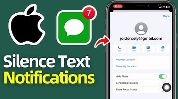 How to Silence Text Notifications for One Person on iPhone