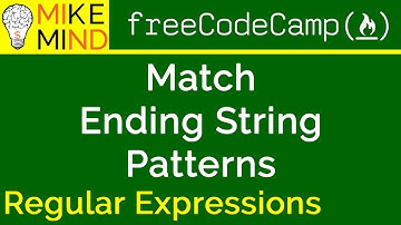 17 Match Ending String Patterns - Regular Expressions - freeCodeCamp