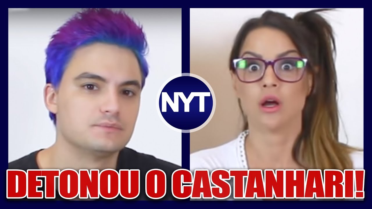 Felipe Neto chama Castanhari de BABACA em entrevista com ex-panicat ...