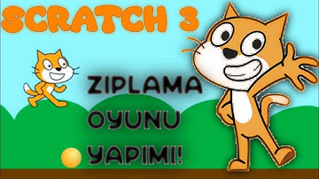 SCRATCH Gitgide Zorlaşan Zıplama Oyunu Yapımı ÇOK BASİT!!