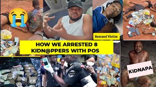 How we arrested 11 kidn@ppers with POS, machine recover 14 million ramsom Harrison kwamisu 