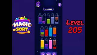 Magic Sort Level 205 Walkthrough